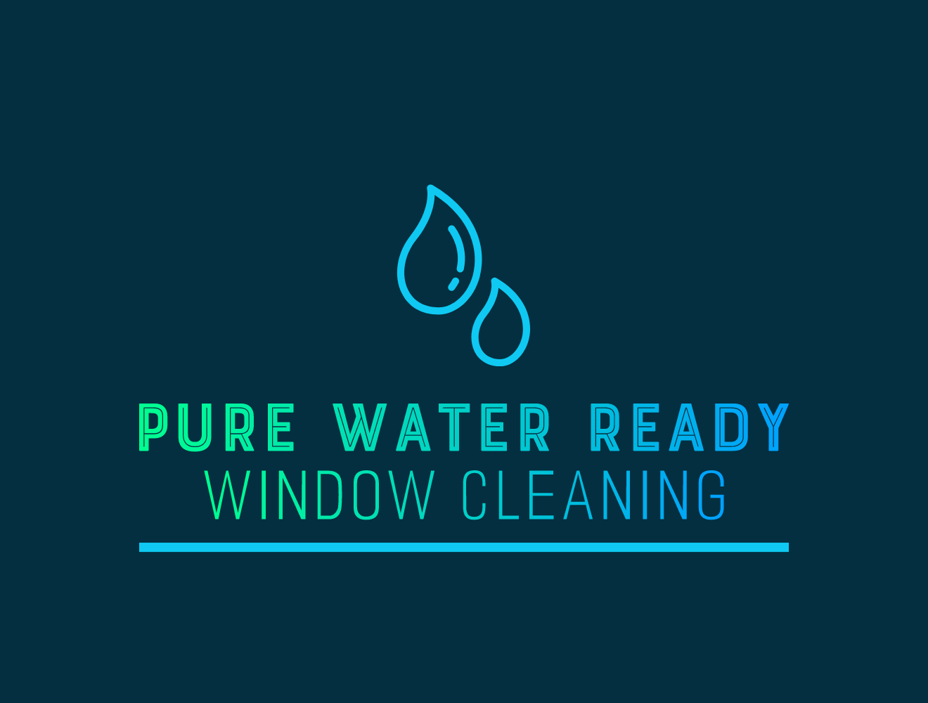 Pure Water Ready Window Cleaning logo